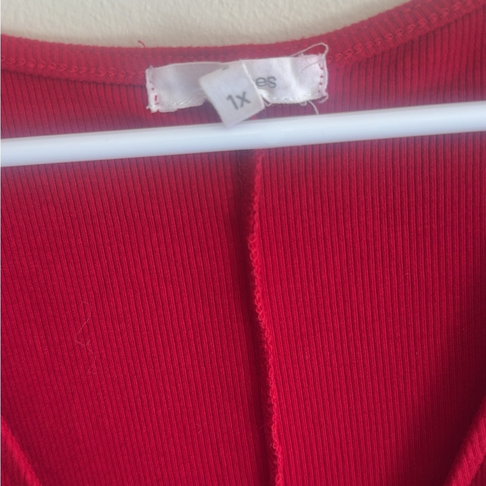 Women's Red Sweater